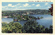 "Overlooking Lake Mohawk, near Newton, N.J."